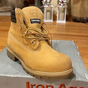 IRON AGE MENS STEEL TOE BOOTS